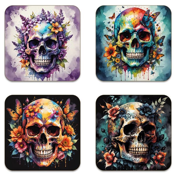 set-of-4-skull-wathercolour-coasters