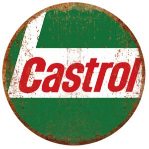castrol-round-std-sign-Vintage-AD