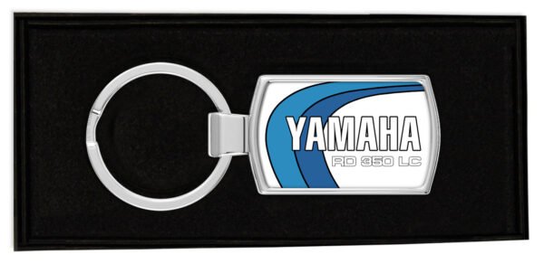 2-blues-350-Yamaha-LC-tank-decal-Boxed-Metal-Keyring