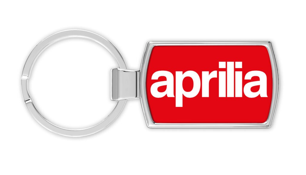 Aprilia-logo-keyring-front-only-Metal-keychain