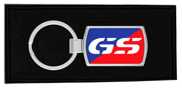 BMW-GS-Keyring-Landscape-Boxed-MetalRectangleKey