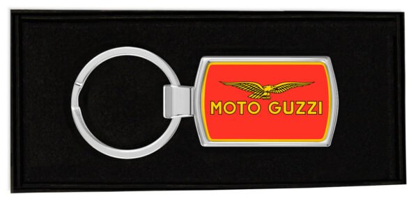 Moto-Guzzi-Logo-Boxed-Metal-RectangleKeyring