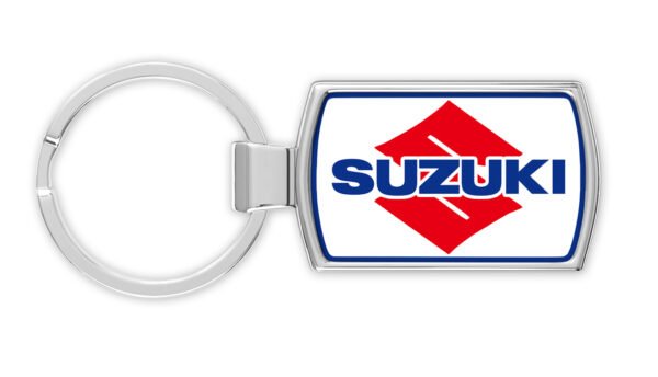 Suzuki-Logo-front-only-Metal-RectangleKeyring