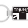 Triumph-Flag-Logo-front-only-Metal-RectangleKeyring