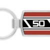 Yamaha-FS1-E-Side-Panel-Brown-50-Speedblock-front-only-Metal-RectangleKeyring