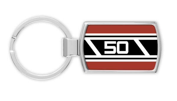Yamaha-FS1-E-Side-Panel-Brown-50-Speedblock-front-only-Metal-RectangleKeyring