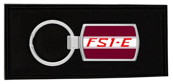 Yamaha-FS1-E-Side-Panel-Purple-Boxed-Metal-RectangleKeyring