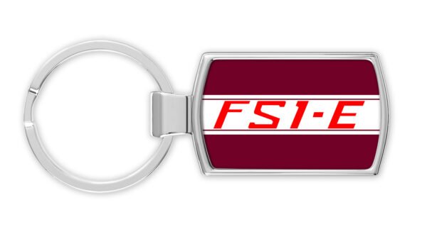 Yamaha-FS1-E-Side-Panel-Purple-front-only-Metal-RectangleKeyring