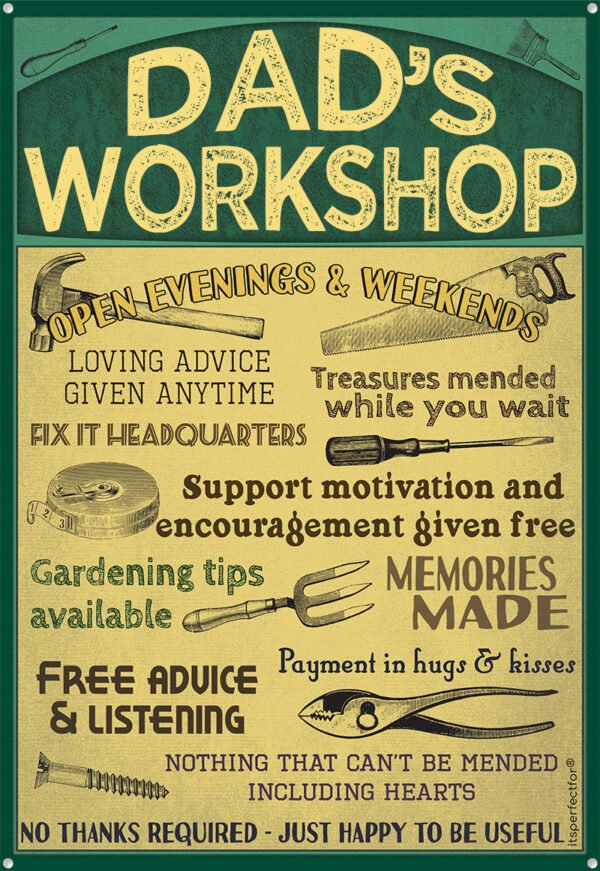 dad-Workshop-metal-sign