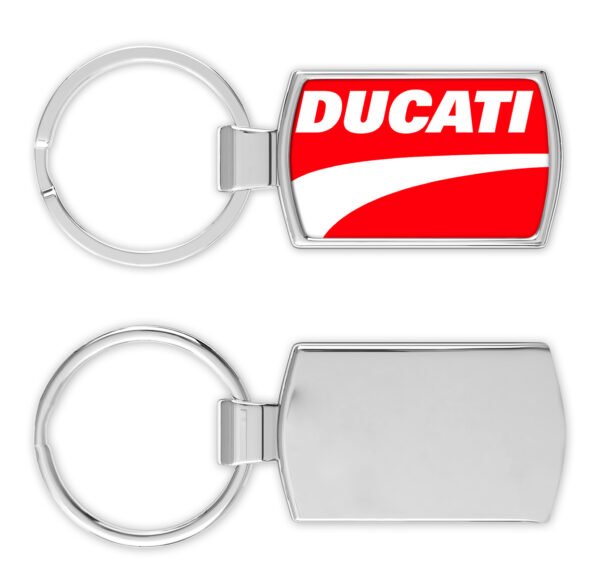 ducati-logo-FRONT-and-BACK-MetalRectangleKey