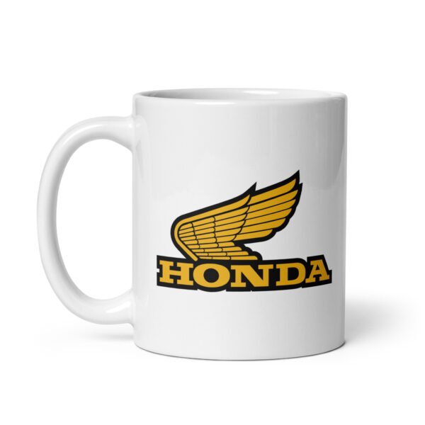 Gold Wing Classic Logo Mug - 2 Sizes - Ceramic With Gloss Finish - Good Quality Mug - Image 2