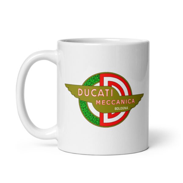 Meccanica Logo Mug - 2 Sizes - Ceramic With Gloss Finish - Good Quality Mug - Image 2