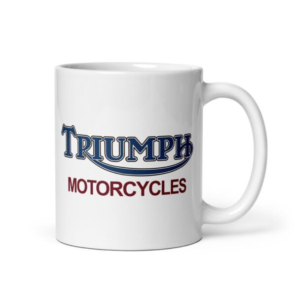 Triumph Vintage Logo Mug - 2 Sizes - Ceramic With Gloss Finish - Good Quality Mug