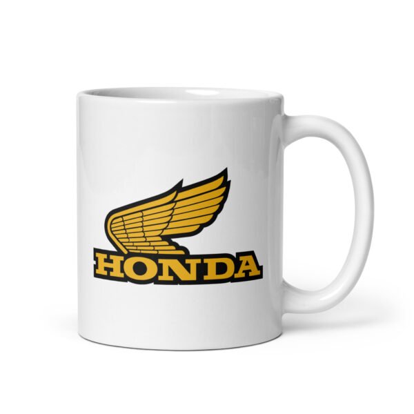 Gold Wing Classic Logo Mug - 2 Sizes - Ceramic With Gloss Finish - Good Quality Mug