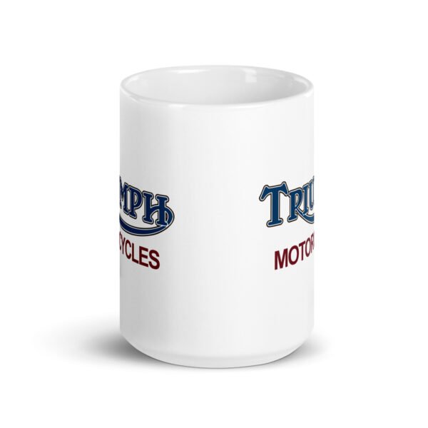 Triumph Vintage Logo Mug - 2 Sizes - Ceramic With Gloss Finish - Good Quality Mug - Image 6