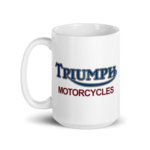 Triumph Vintage Logo Mug - 2 Sizes - Ceramic With Gloss Finish - Good Quality Mug - Image 5