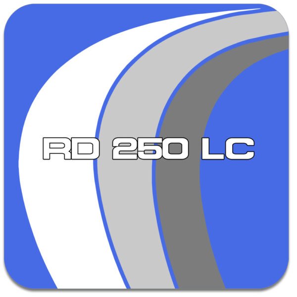 Yamaha RD LC Drinks Coasters - RD250LC & RD350LC Motorcycle Garage Accessory - 5 Colours - Quality Print - Image 11