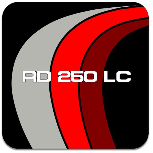 Yamaha RD LC Drinks Coasters - RD250LC & RD350LC Motorcycle Garage Accessory - 5 Colours - Quality Print - Image 6