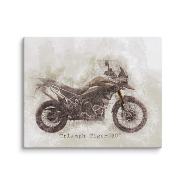 Triumph Tiger 900 Rally and Rally Pro Sandstorm Canvas - 5 Sizes - Quality Motorbike Wall Art - Image 5