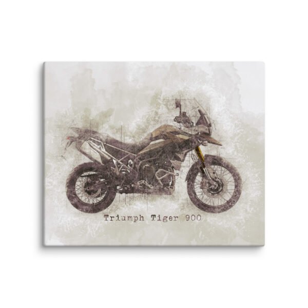 Triumph Tiger 900 Rally and Rally Pro Sandstorm Canvas - 5 Sizes - Quality Motorbike Wall Art - Image 2