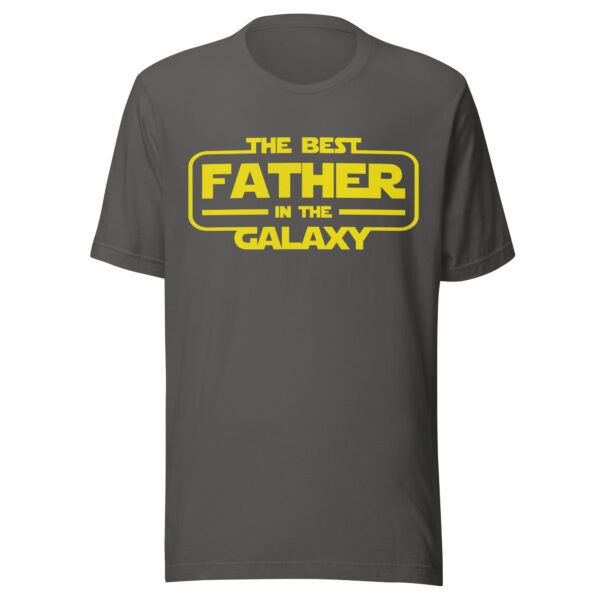 Best Father In The Galaxy T-Shirt - Various Colours - All Sizes - Good Quality Dad Tee