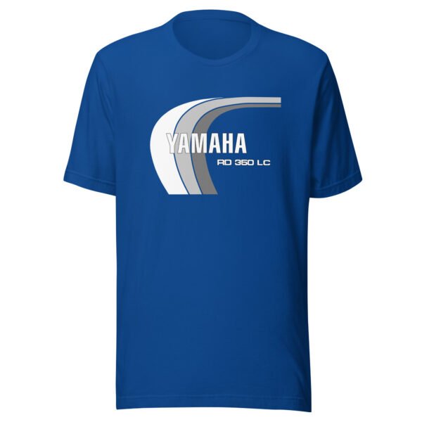 RD350LC Candy Blue Logo T-Shirt - All Sizes - Good Quality Blue Classic Motorcycle Tee