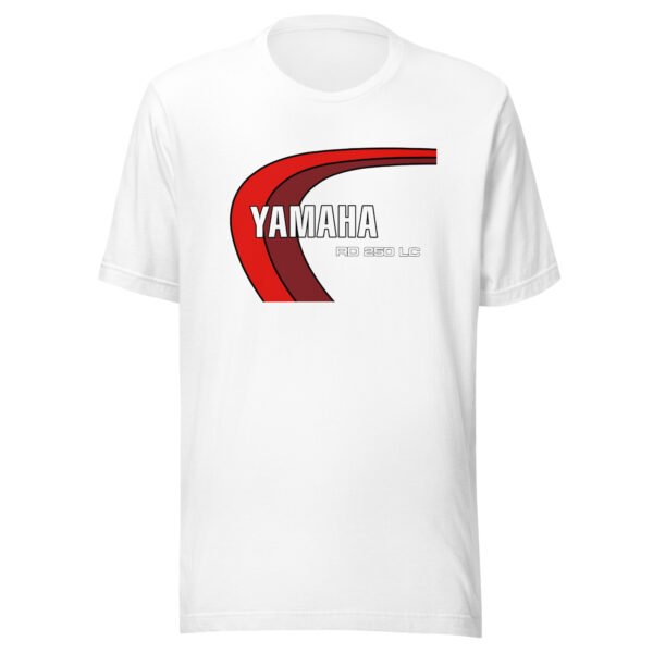 RD250LC Red Logo T-Shirt - All Sizes - Good Quality White Motorcycle Tee
