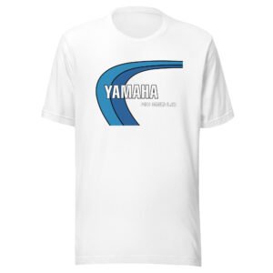 RD350LC Blue Bounty Logo T-Shirt – All Sizes – Good Quality White Motorcycle Tee