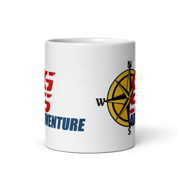 BMW GS Adventure Compass Mug - 2 Sizes - Ceramic With Gloss Finish - Good Quality ADV Bike Mug - Image 3