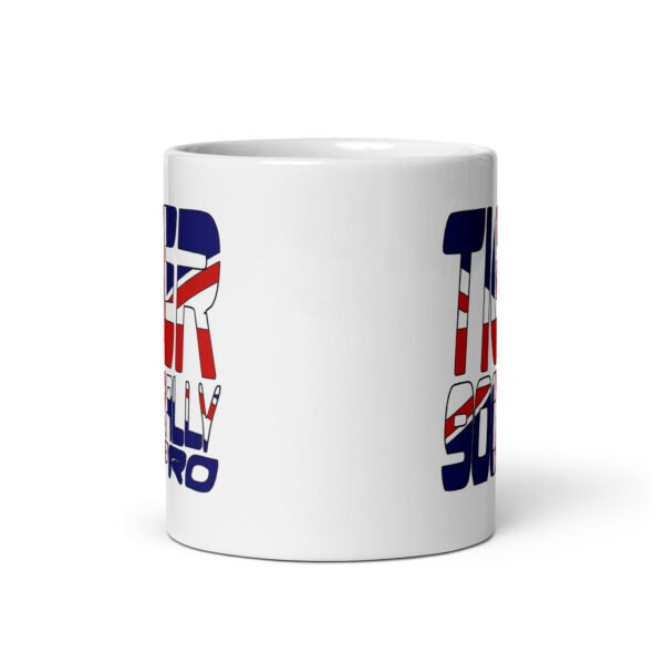 Triumph Tiger 900 Rally Pro Flag Text Mug – 2 Sizes – Ceramic With Gloss Finish – Good Quality Mug - Image 3