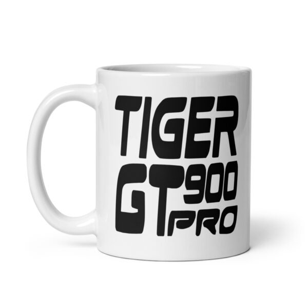 Triumph Tiger 900 GT Pro Black Text Mug – 2 Sizes – Ceramic With Gloss Finish – Good Quality Mug - Image 2