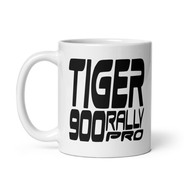 Triumph Tiger 900 Rally Pro Black Text Mug – 2 Sizes – Ceramic With Gloss Finish – Good Quality Mug - Image 2