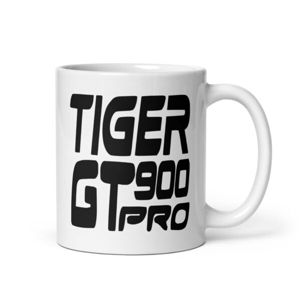 Triumph Tiger 900 GT Pro Black Text Mug – 2 Sizes – Ceramic With Gloss Finish – Good Quality Mug