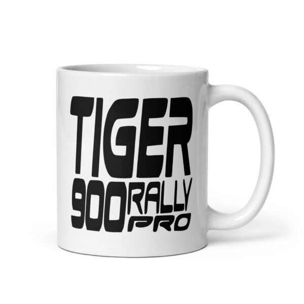 Triumph Tiger 900 Rally Pro Black Text Mug – 2 Sizes – Ceramic With Gloss Finish – Good Quality Mug