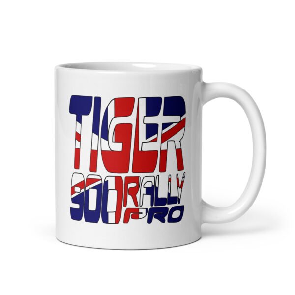 Triumph Tiger 900 Rally Pro Flag Text Mug – 2 Sizes – Ceramic With Gloss Finish – Good Quality Mug
