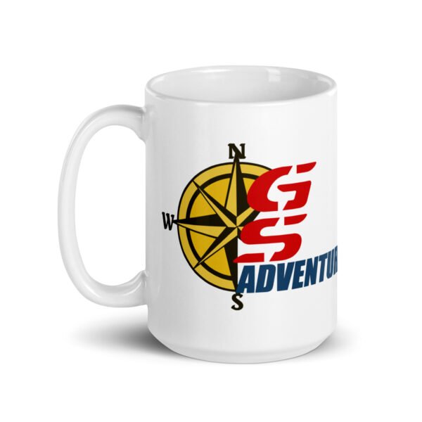 BMW GS Adventure Compass Mug - 2 Sizes - Ceramic With Gloss Finish - Good Quality ADV Bike Mug - Image 5