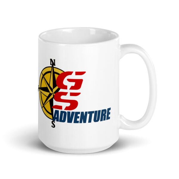 BMW GS Adventure Compass Mug - 2 Sizes - Ceramic With Gloss Finish - Good Quality ADV Bike Mug - Image 6
