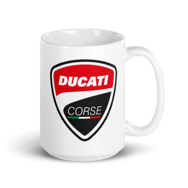 Ducati Corse Logo Mug - 2 Sizes - Ceramic With Gloss Finish - Good Quality Mug - Image 7