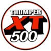 Yamaha XT500 Logo Sign round aluminium classic motorcycle sign