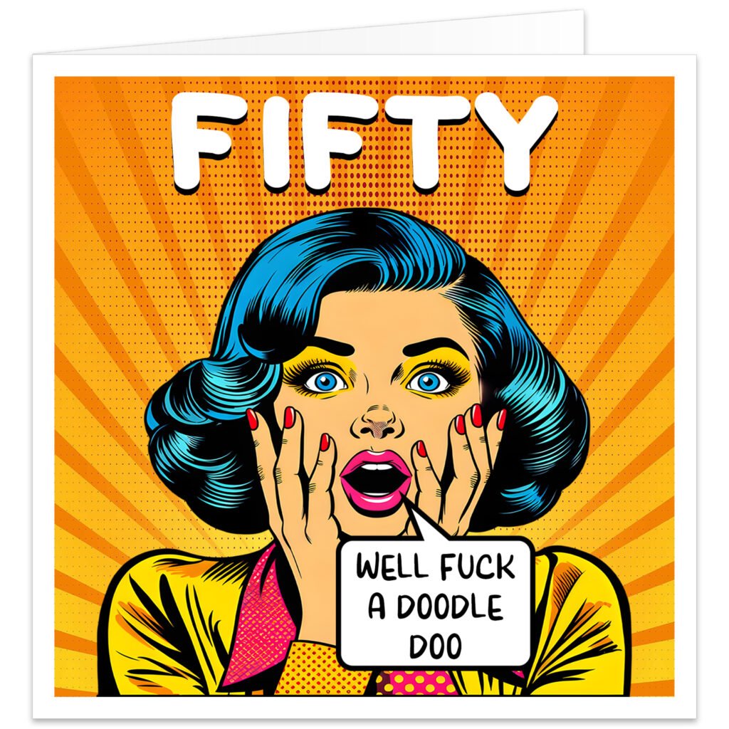 Well-Fuck-A-Doodle-Doo-50-birthday-card