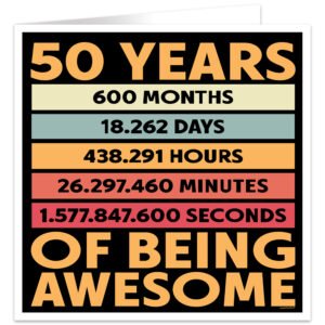 50-Years-Awesome-Days-Hours-Minutes-birthday-card