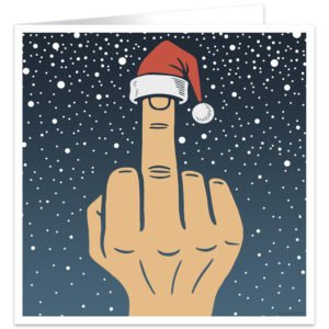 Christmas-Middle-Finger-card