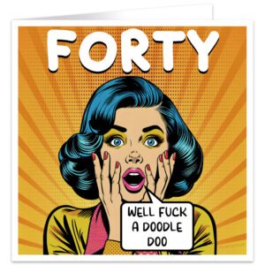 Well-Fuck-A-Doodle-Doo-40-birthday-card