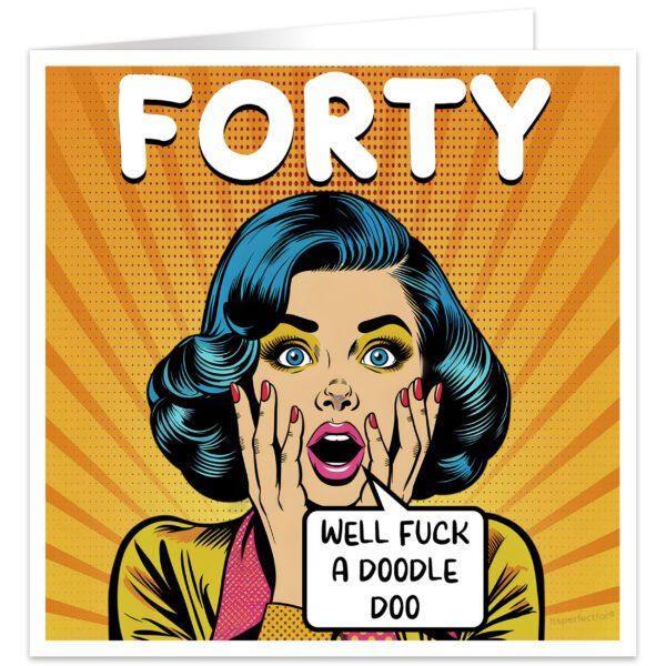 Well-Fuck-A-Doodle-Doo-40-birthday-card