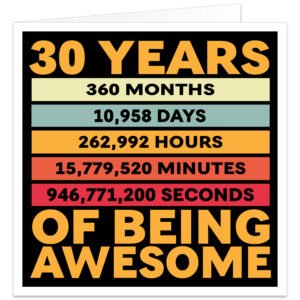 30-Years-Awesome-Days-Hours-Minutes-birthday-card