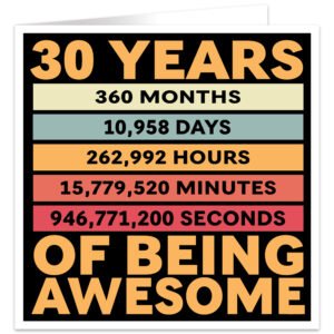 30-Years-Awesome-Days-Hours-Minutes-birthday-card