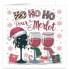 HO-HO-HO-Pour-the-Merlot-christmas card card