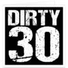 Dirty 30 funny cheeky birthday card