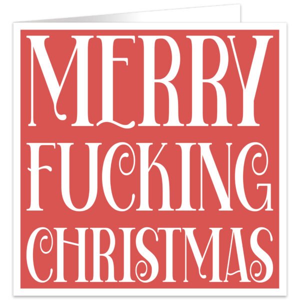 Merry-fucking-Christmas-card