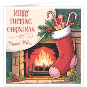 Merry-fucking-christmas-stocking-traditional-card